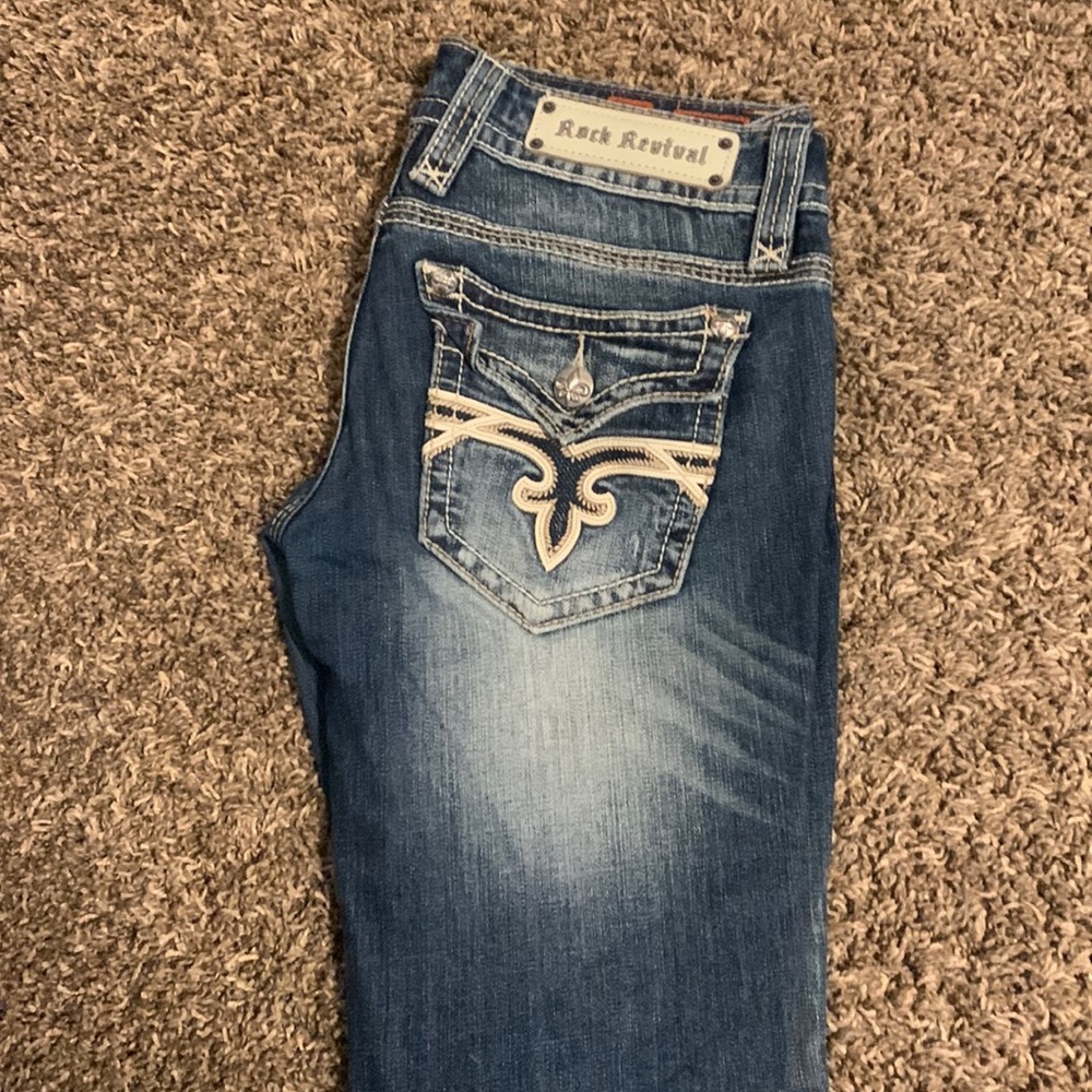 Women’s rock revival jeans